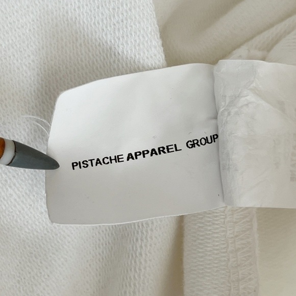 Pistache Tunic Sweatshirt Top 3/4 Length Sleeves - Picture 7 of 16